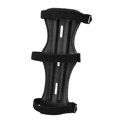 Polyurethane Leather Archery Arm Guard Forearm Protection Cover Sport Guard PU Leather For Bow Arrow Archery Gloves New