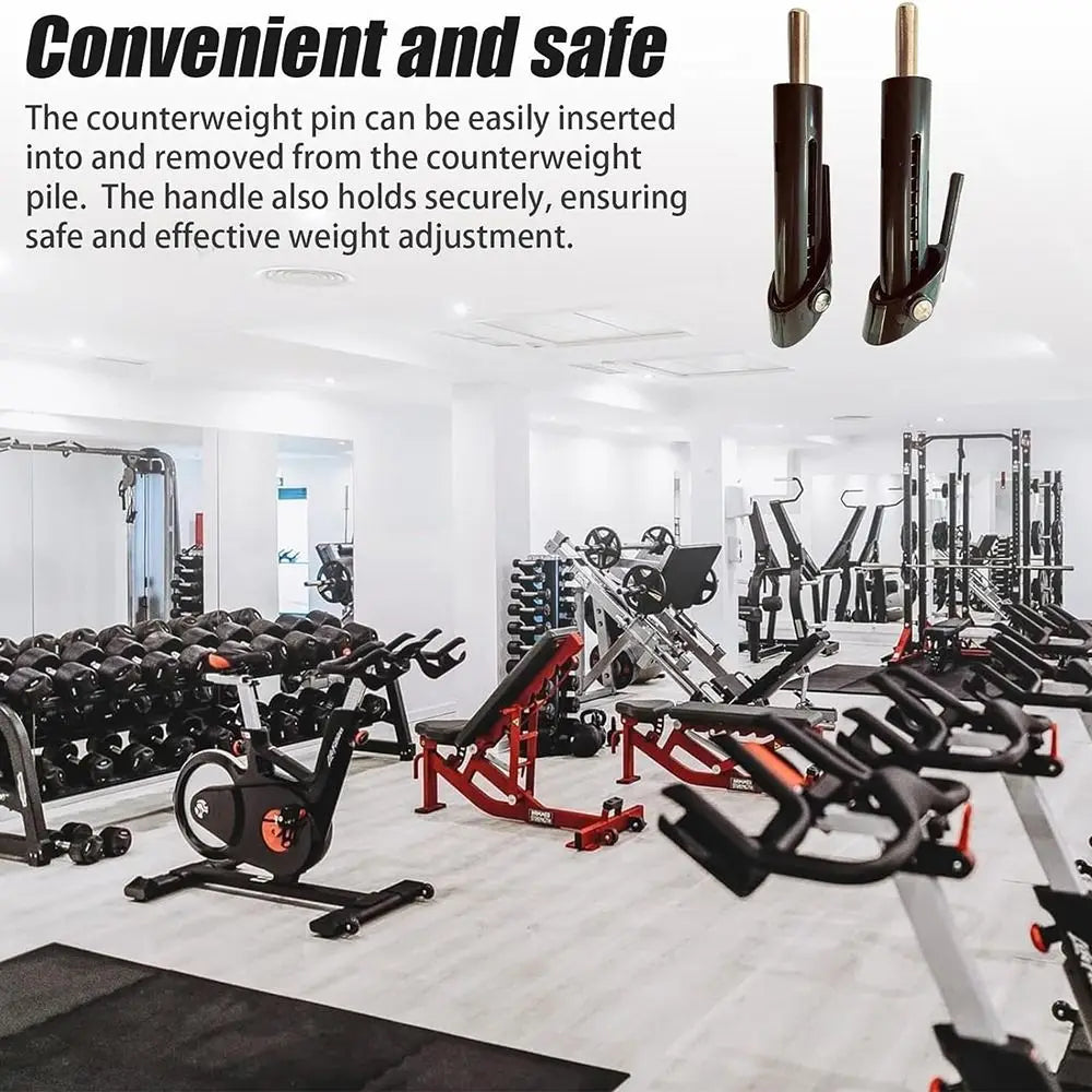 Universal Gym Accessories Gym Pin Fitness Equipment Security Lock Weight Reduction Latch Anti-Rust drop set pins gym