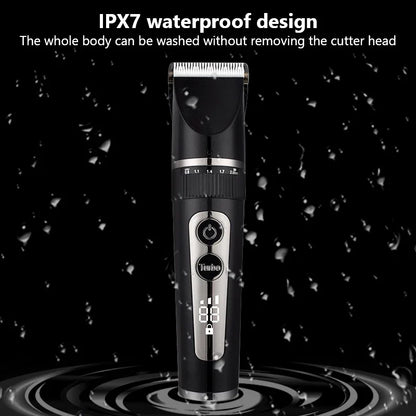 Professional Hair Clipper For Men Rechargeable Electric Razor  Hair Trimmer Hair Cutting Machine Beard Trimmer Fast Charging