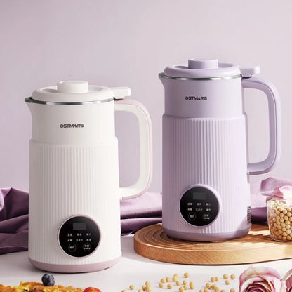 2024 New Household 800ml Electric Soymilk Machine LED Digital Display Multifunctional Blender Juicer Breaker Coffee Machine