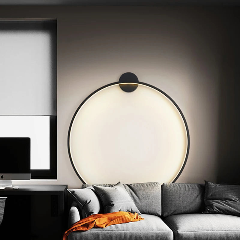 Moon LED Wall Light For Bedroom Kid's Room Foyer Living Room Coffee Bar Aisle Hallway Gallery Studyroom Loft Indoor Home Lights