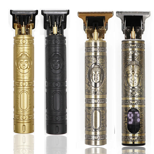 LCD Display T9 Hair Clipper Beard Shaving Body Hair Trimmer Clippers Electric Men Haircut Machine 0mm Barber Shaver