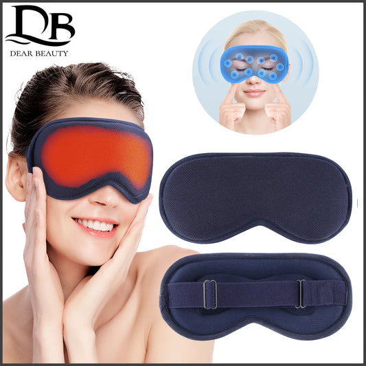 Electric Steam Eye Mask 3D Massage Constant Temperature Hot Compress Smart Timing Sleep Shading Relieve Eye Fatigue