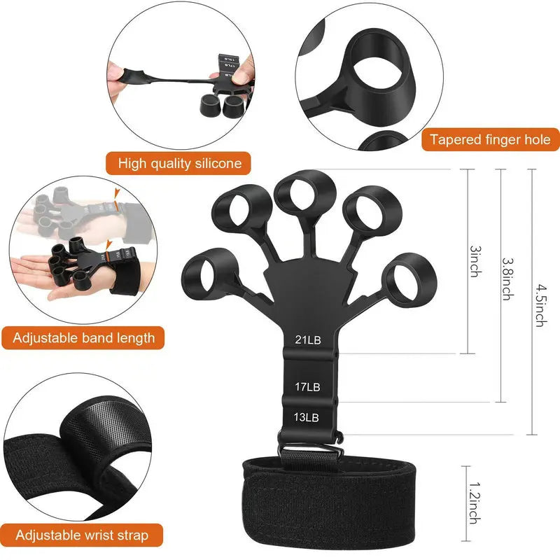 Silicone Gripster Hand Strengthener