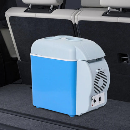 12V Small Fridge for Car Cooler Mini Fridge Electric Car Cooler Warmer Portable Freezer for Pickup Truck Boat Beverage