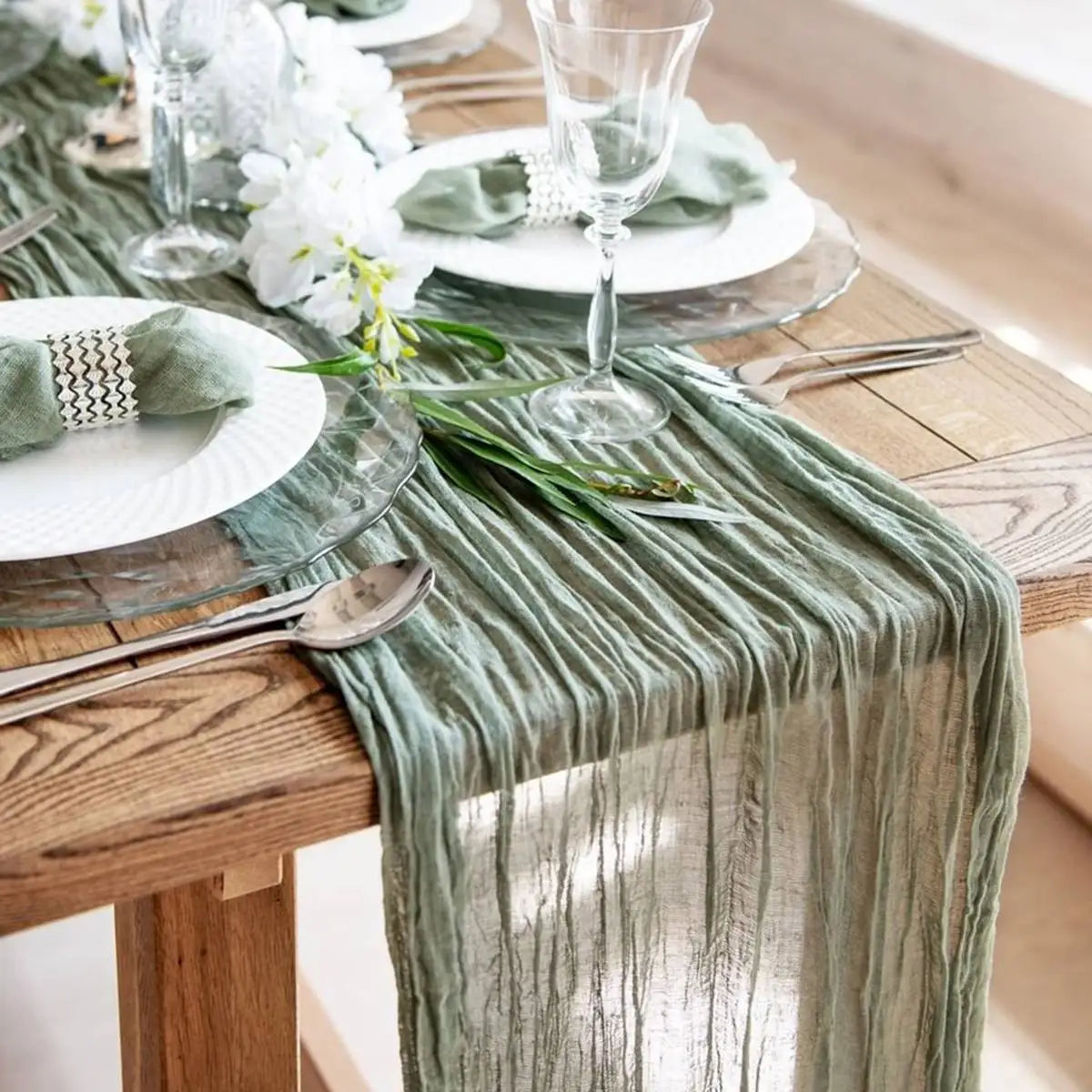 Pink Table Runner Wedding Tablecloth Rustic Wedding Party Decoration Baby Shower Birthday Bridal Dinning Table Cover