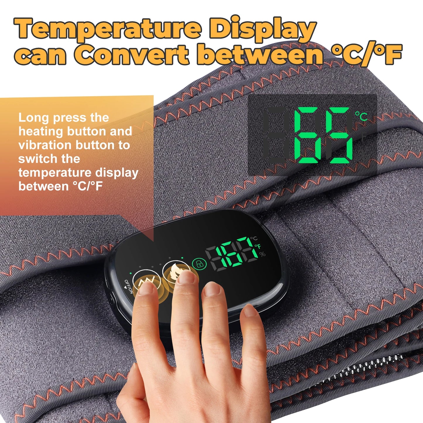 Belt Support Care Health Brace Physio Decompression Back Relief Waist Lumbar Traction Backache Heat Therapy Pain Massager Parent