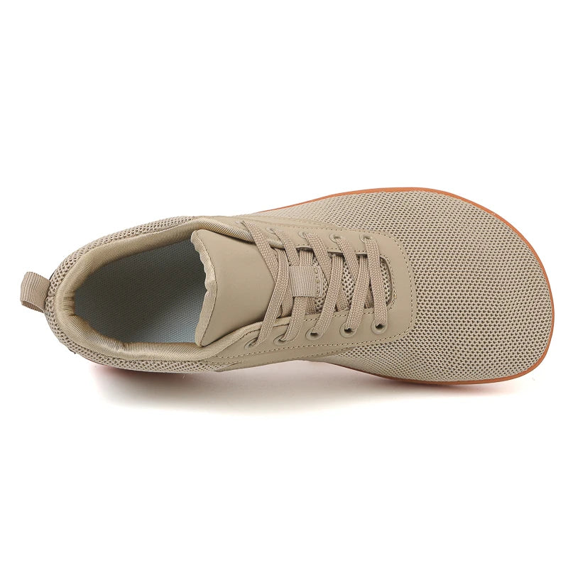 Men's Minimalist Barefoot Walking Breathable Shoes Wide Sports Shoes Simple Shoes Suitable For Gym Driving Office Leisure Sports