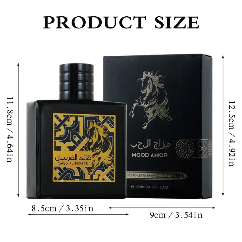 90ML Original Qed Al Fursan Hair Body Spray Noble High Quality Durable Portable Fruit Wood Fragrance for Men Women Deodorants