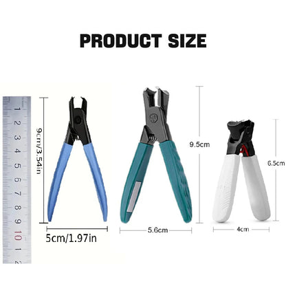 Thick Nail Clippers Set Splash Resistant False Nails Cutter Professional Nail Plier Pedicure Tools for Nail Tip Manicure Tools