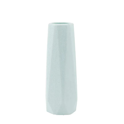 Nordic Style Flower Vase Living Room Decoration Ornaments Modern OrigamiPlastic Vases Pot Flower Arrangements Home Decor