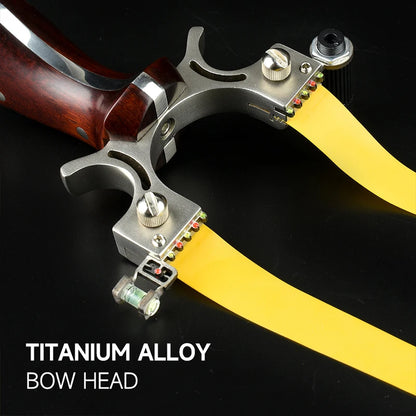 304 Stainless Steel Slingsshots High-precision Laser Aiming Slingshot Outdoor Hunting Catapult Practice Shooting Accessories