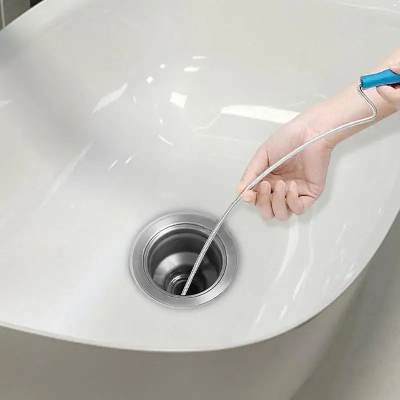 Sewer Dredging Tools Bendable Sewer Dredging Tools Sewer Cleaning Equipment For Bathroom Sewers Floor Drains Toilets Washbasin
