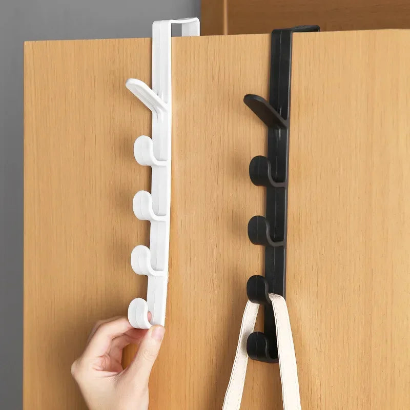 1 Pcs Door Hanger Wall Organizer Hook Bedroom Clothing Hook Holder Coat Hat Bag Rack Kitchen Home Storage Organization