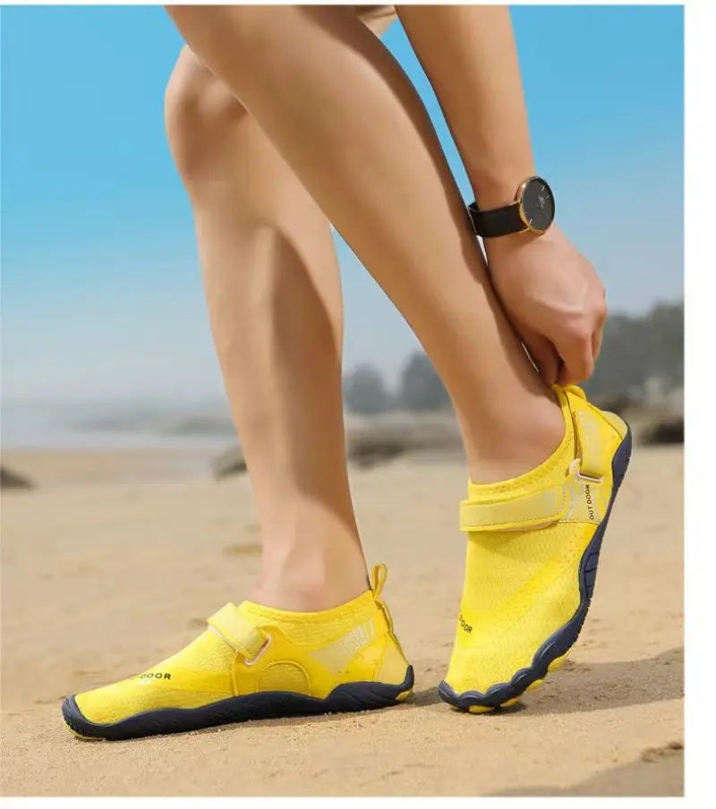 Women's Water Swimming Shoes Men's Women Quick Drying Sports Barefoot Shoes Outdoor Beach Sandals Swimming Rubber Sole Non-Slip