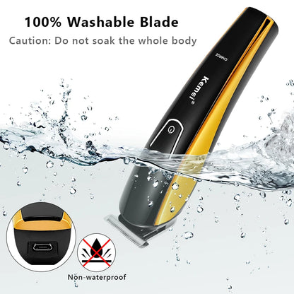 8 In 1 Men's Precision Hair Trimmer Hair Clipper Shaver Body Groomer Beard Stubble Trimer Face Shaving Machine Head Trimming 40D