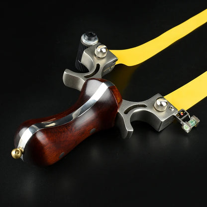 304 Stainless Steel Slingsshots High-precision Laser Aiming Slingshot Outdoor Hunting Catapult Practice Shooting Accessories
