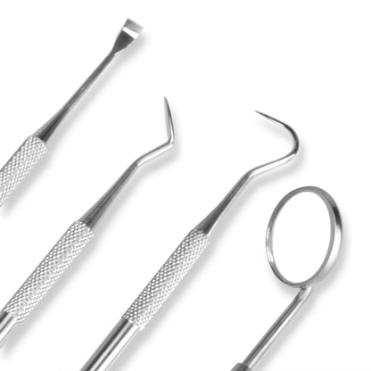 Dental Mirror Sickle Tartar Scaler Teeth Pick Spatula Dental Laboratory Equipment Dentist Gift Oral Care Tooth Cleaning Tools