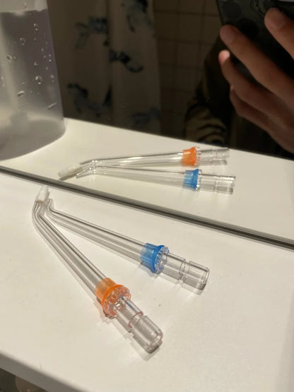 Xiaomi Oral Irrigator Accessories IPX7 WaterProof Water Jet Flosser Oral Cleaning W 4 Nozzles Memory Mouth Clean Not Original