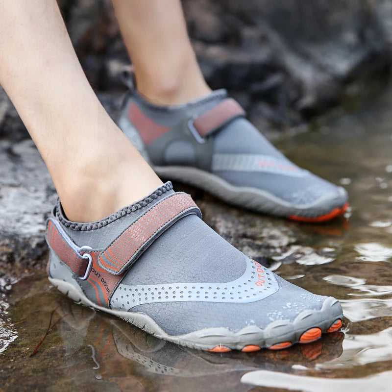 Women's Water Swimming Shoes Men's Women Quick Drying Sports Barefoot Shoes Outdoor Beach Sandals Swimming Rubber Sole Non-Slip