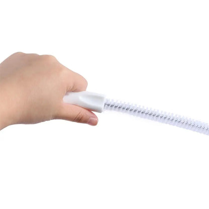 Flexible Pipe Dredge, Sewer Hair Cleaner, Wash Basin Cleaning Brush, Used to Grab Trash Hairs & Unclog Hair from Drains