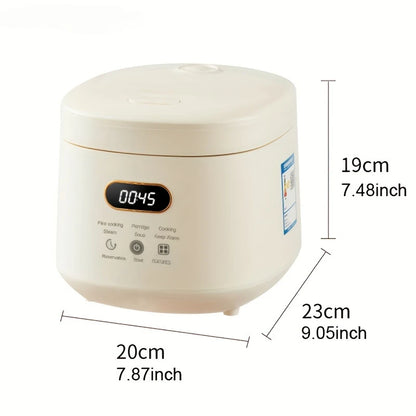 110V/220V Electric Rice Cooker 1-3 People Multi Cooker Non-Stick Pot Smart Mechanical MultiCooker Steamed Rice Pot For Home 2L