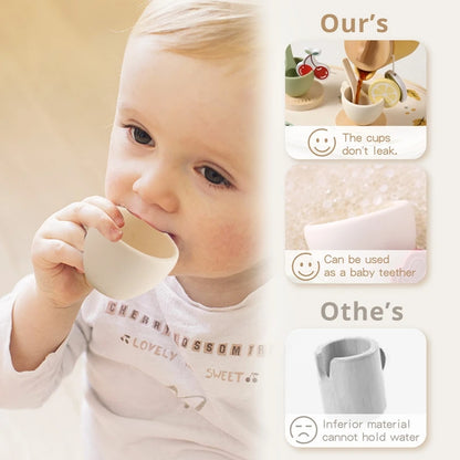 Kids Wooden Montessori Toys Afternoon Tea Toy Set Cake Tea Time Playset Toddler Pretend Play Game Kitchen Accessories Toys Gifts