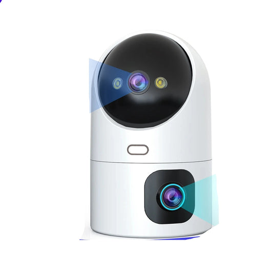 Dual Lens Surveillance with Auto Tracking