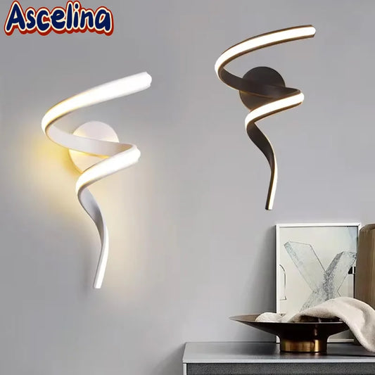 Modern Minimalist LED Wall Lamp Home Indoor Decor wall Sconce For Living Room Bedroom Bedside Lustres Backgroud Light Decoration