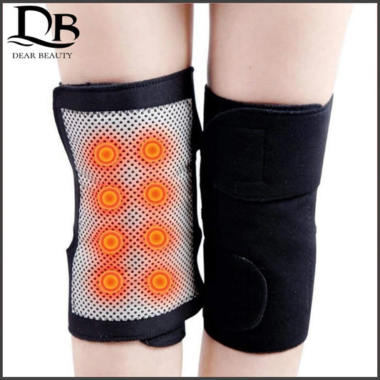 Tourmaline Self-heating Massage Knee Support Brace Magnetic Therapy Belt Pad Sleeve Health Care Pain Relief Relaxation
