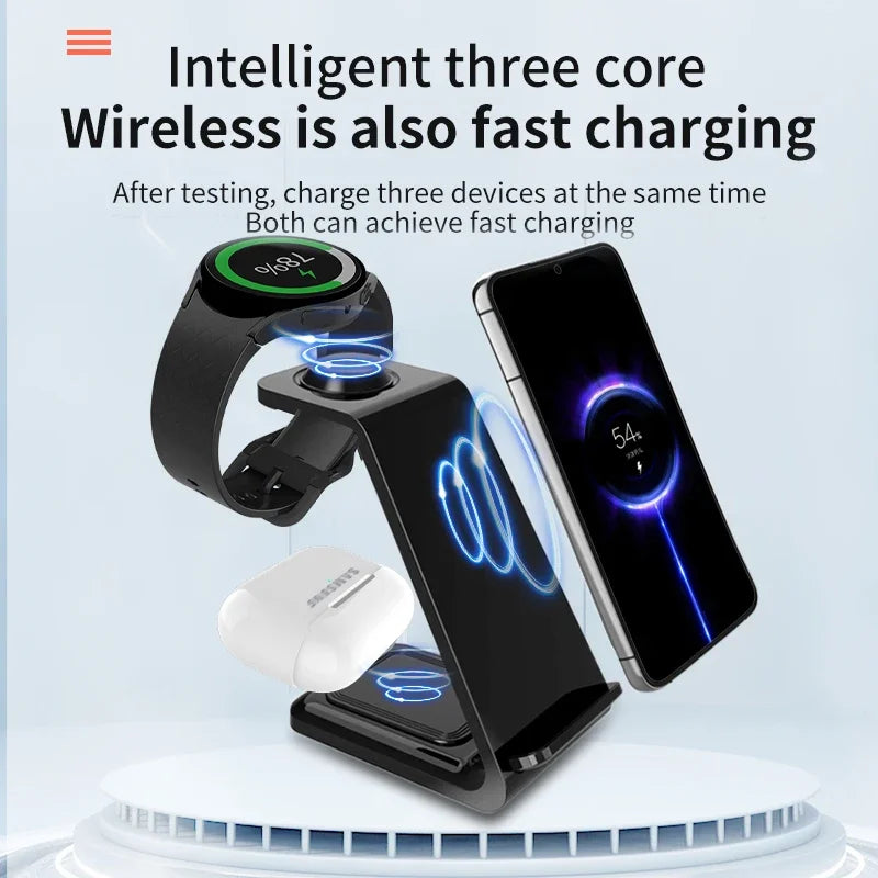 3 in 1 Wireless Charger Stand