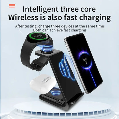 3 in 1 Wireless Charger Stand