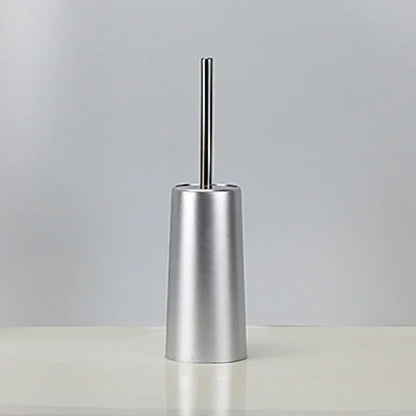Golden Toilet Brush with Holder Wc Brush Bathroom Cleaning Brush Kit Bathroom Bath Accessories Household Floor Cleaning