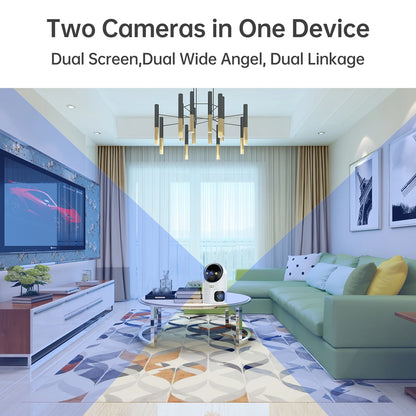 Dual Lens Surveillance with Auto Tracking