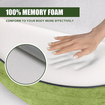 Cushion - Floor Pillow For Women,Large Comfortable Meditation Pillow, Foam Floor Cushion Seating For Adults - Premium Yoga Pillo