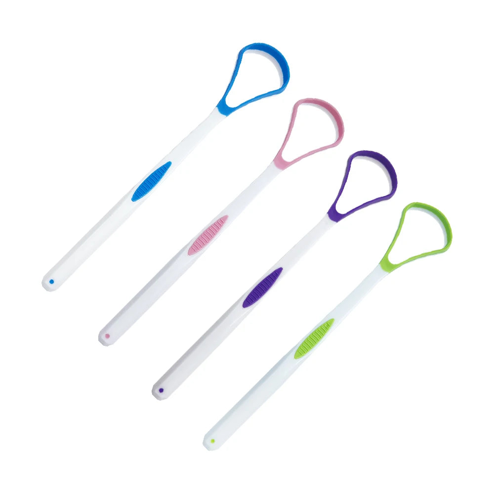 Tongue Scraper Brush Soft Silicone Cleaning The Surface of Tongue Oral Cleaning Brushes Cleaner Fresh Breath Health