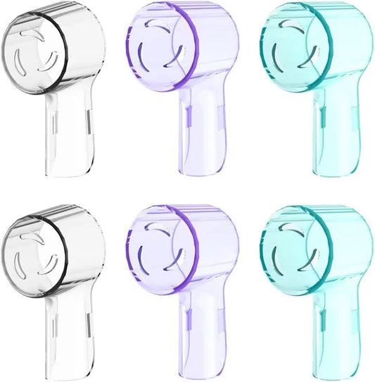 6 Pack Toothbrush Heads Dustproof Cover Compatible with Oral B,Fits for Oral-B IO Series,Pro 1000,1500,5000,7500 Toothbrush
