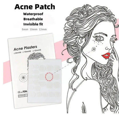 24/36pcs Face Skin Care Acne Pimple Patch 2 Sizes Invisible Healing Spot Women Covering Men Sticker Absorbing Professional O5Z2