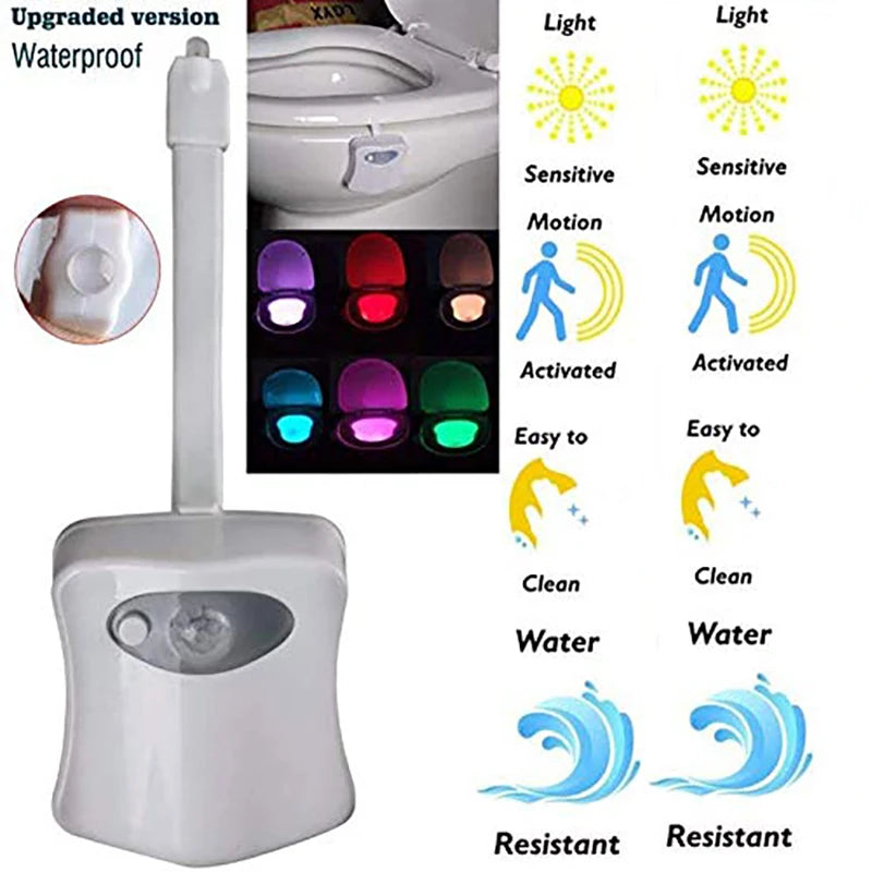 Smart PIR Toilet Nightlight LED