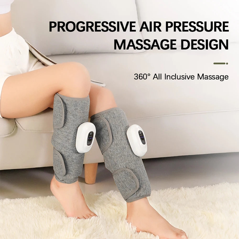 Legs Calf Massager Body Shape Fully Automatic Electric 3-modes Air Pressure Airbag Leggings Relieve Muscle Soreness USB Charging