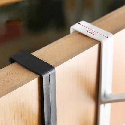 1 Pcs Door Hanger Wall Organizer Hook Bedroom Clothing Hook Holder Coat Hat Bag Rack Kitchen Home Storage Organization