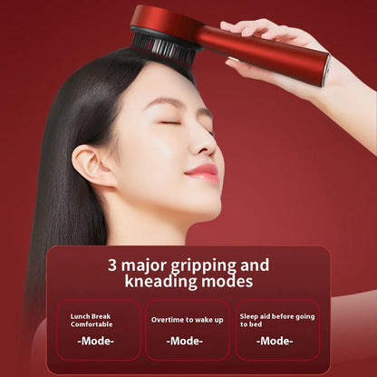 630nm Red Light Therapy Hair Growth Comb Scalp Applicator Repair Damaged Hair Massage Comb Head Massager Brush Liquid Applicator