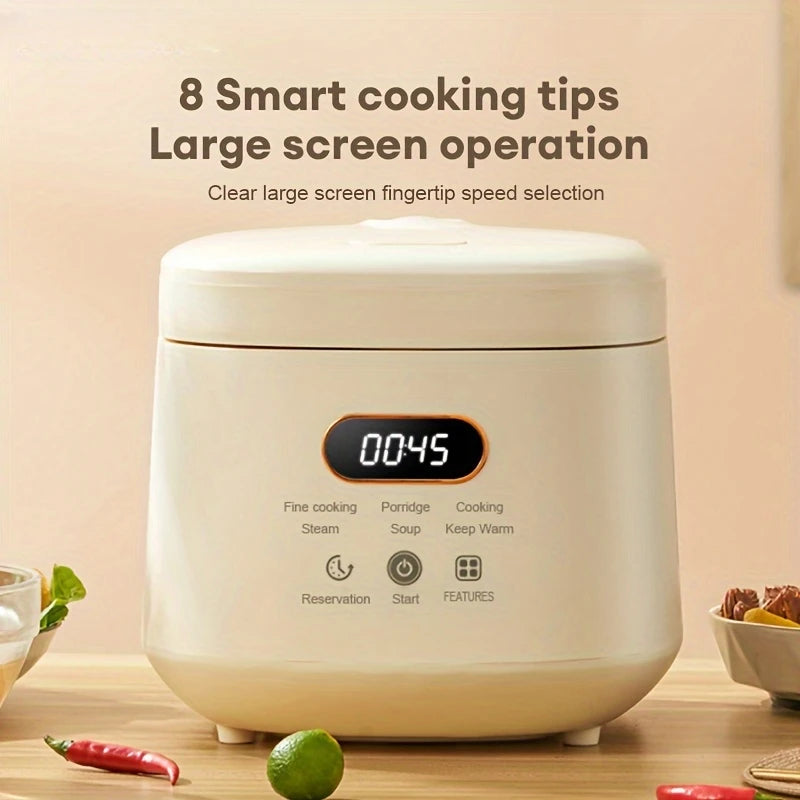 110V/220V Electric Rice Cooker 1-3 People Multi Cooker Non-Stick Pot Smart Mechanical MultiCooker Steamed Rice Pot For Home 2L