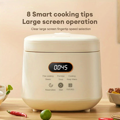 110V/220V Electric Rice Cooker 1-3 People Multi Cooker Non-Stick Pot Smart Mechanical MultiCooker Steamed Rice Pot For Home 2L