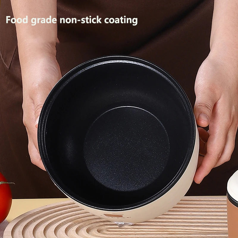 2024 New 1.8L Small Rice Cooker 300W Power Multifunctional Smart Electric Cooking Pot Home Portable Non-stick Hot Pot Soup Pot