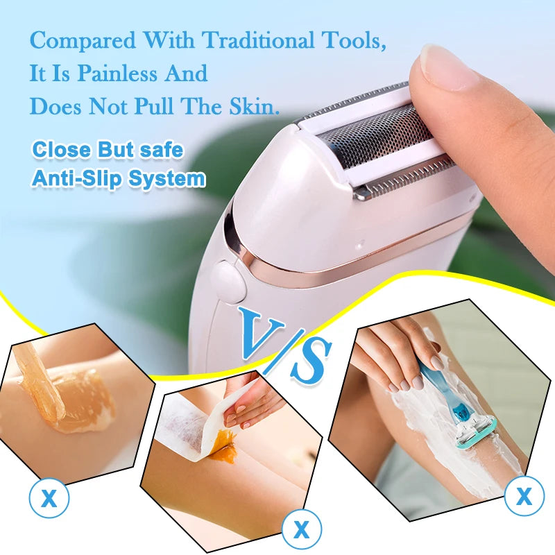 4/1Pcs Razor Heads Shaver Set Women Hair Remover Razor Blades Set Ladies Shaver Replacement Head Tools