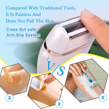 4/1Pcs Razor Heads Shaver Set Women Hair Remover Razor Blades Set Ladies Shaver Replacement Head Tools