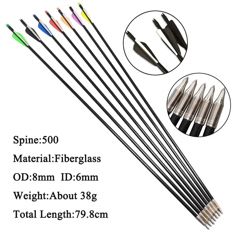 53" Archery Recurve Bow 30-40lbs Takedown Bow Left Right Hand Adults Children Bow Outdoor Arrow Shooting Hunting Accessories