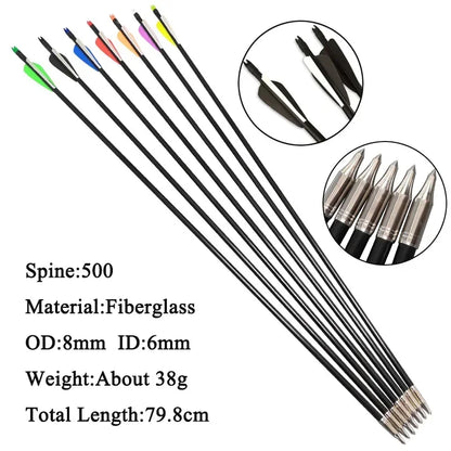 53" Archery Recurve Bow 30-40lbs Takedown Bow Left Right Hand Adults Children Bow Outdoor Arrow Shooting Hunting Accessories