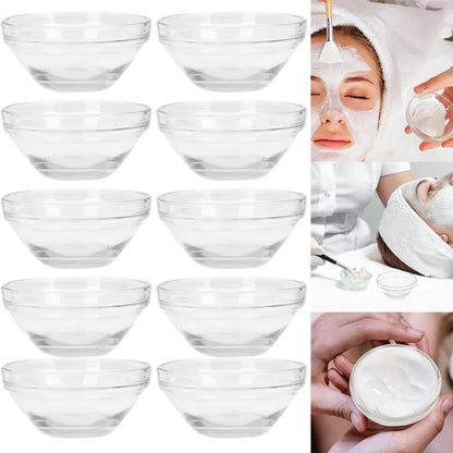 Acrylic Face Mixing Bowls             